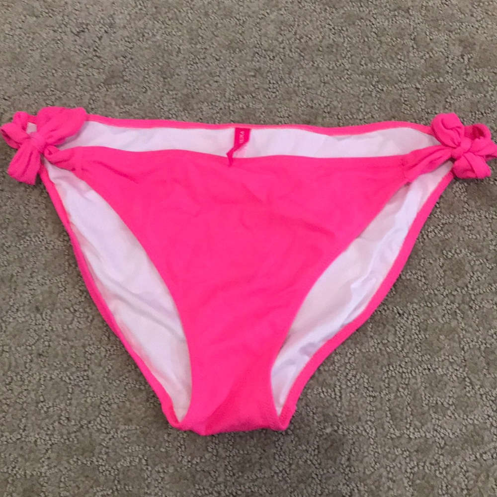 Victoria Secret Bikini Bottoms Pink Size L